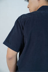 Cardinal Kemeja Alter Lengan Pendek Boxy Pria EL001P02H